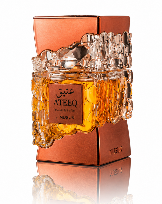 Nusuk Ateeq Extrait de Parfum 100ml | Honey Cinnamon & Tobacco Arabic Cologne for Men