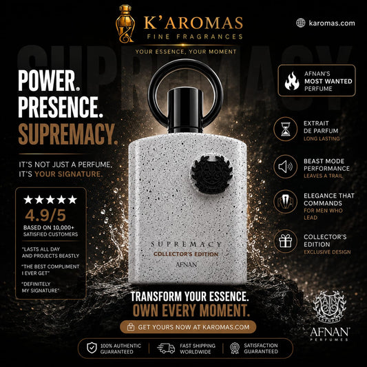 Afnan Supremacy Collector's Edition EDP 100ml | Pineapple Birch & Ambergris Arabic Cologne for Men | Ships USA