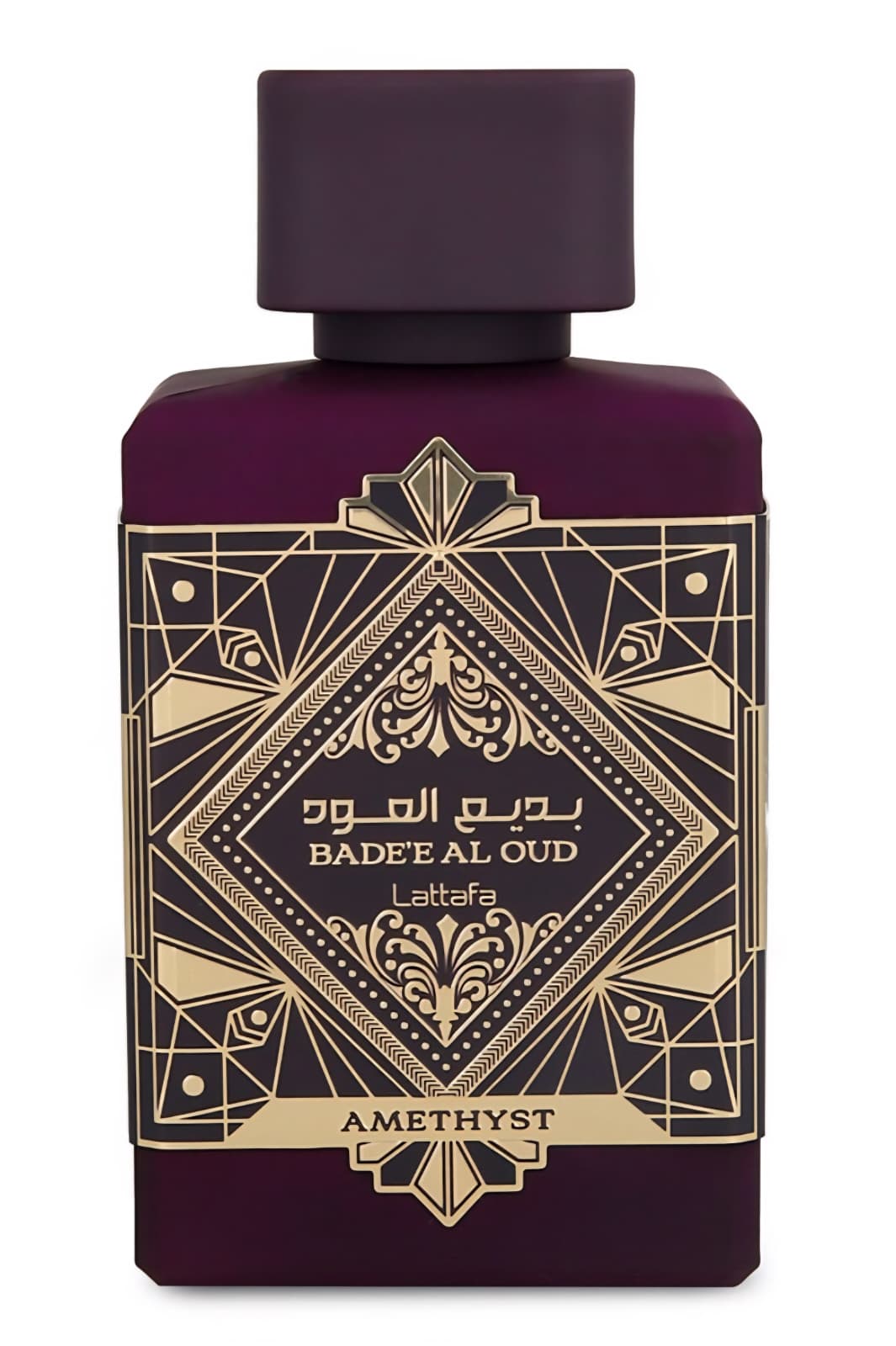 Lattafa Bade'e Al Oud Amethyst EDP 100ml | Turkish Rose Oud & Vanilla Unisex Arabic Perfume | Ships USA