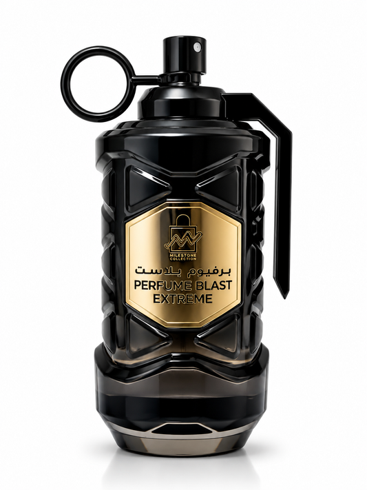 Milestone Perfumes Blast Extreme Eau de Parfum 100ml for Men – Grapefruit, Saffron & Tobacco | K'aromas