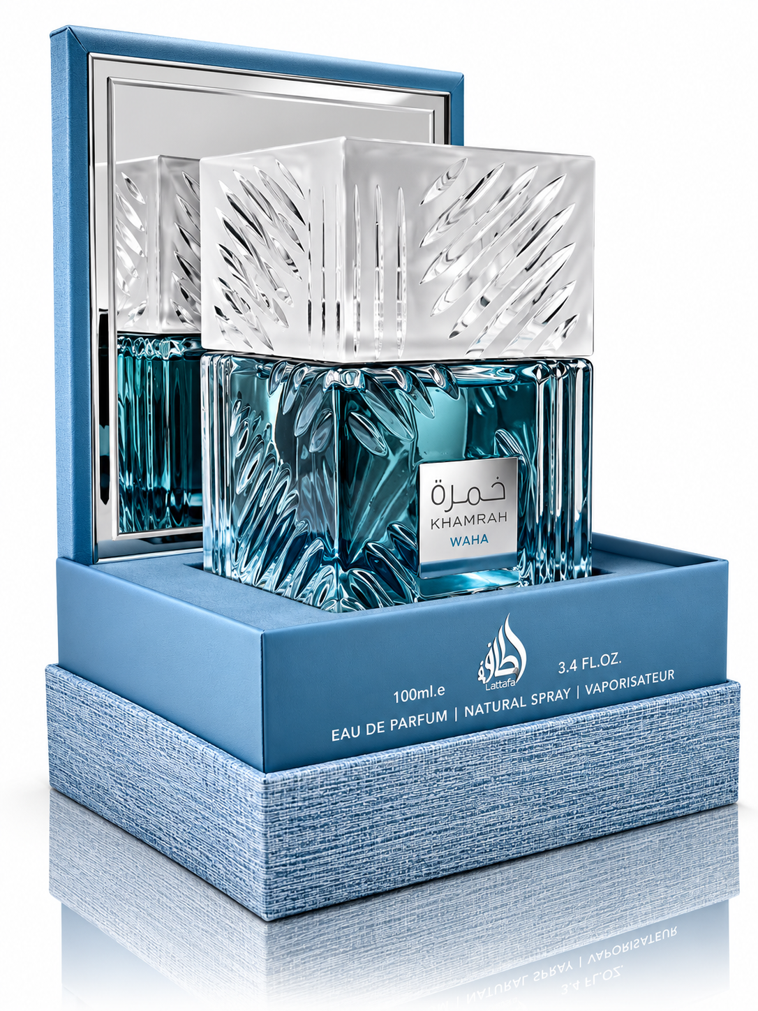 Lattafa Khamrah Waha Eau de Parfum 100ml Unisex – Bergamot, Sea Salt & Tonka Bean | K'aromas