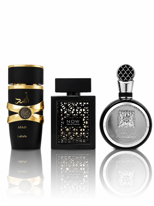 SET OF 3 MEN´S PERFUMES