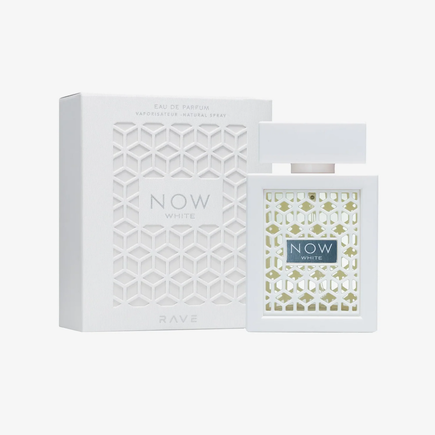 Lattafa Rave Now White EDP 100ml | Fresh Floral & Musk Unisex Arabic Perfume | Ships USA