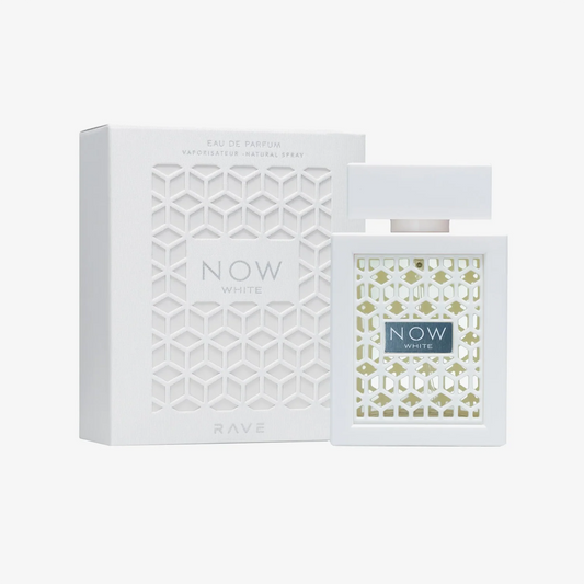 Lattafa Rave Now White EDP 100ml | Fresh Floral & Musk Unisex Arabic Perfume | Ships USA