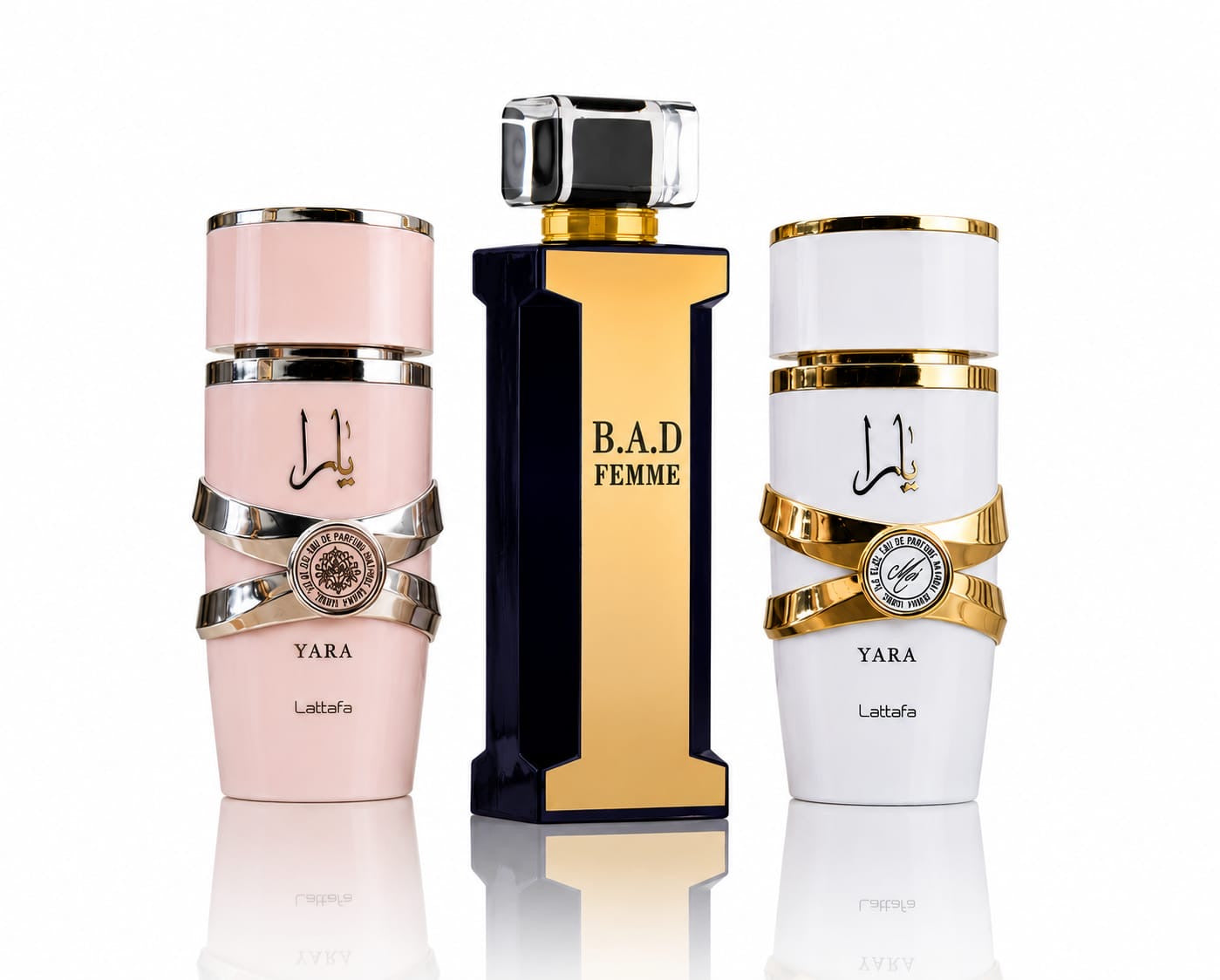 Yara + Yara Moi + B.A.D. Femme 3-Piece Fragrance Set