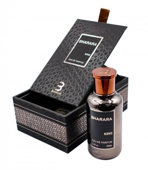 Bharara King EDP 100ml | Citrus Vanilla & Amber Cologne for Men | Long Lasting | Ships USA