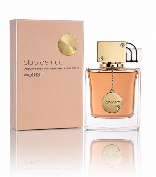 Armaf Club de Nuit Woman EDP 105ml | Peach Lychee Rose & Vanilla Arabic Perfume for Women | Ships USA