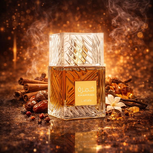 Lattafa Khamrah Eau de Parfum 100ml | Tobacco Vanilla Arabic Perfume | Unisex | Ships USA