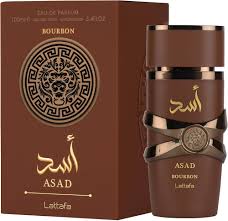 Lattafa Asad Bourbon EDP 100ml | Cacao Bourbon Vanilla & Amber Arabic Cologne for Men | Ships USA