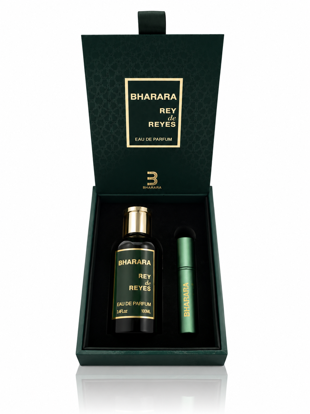 Bharara Rey de Reyes Eau de Parfum 100ml for Men – Bergamot, Lavender & Sandalwood | K'aromas