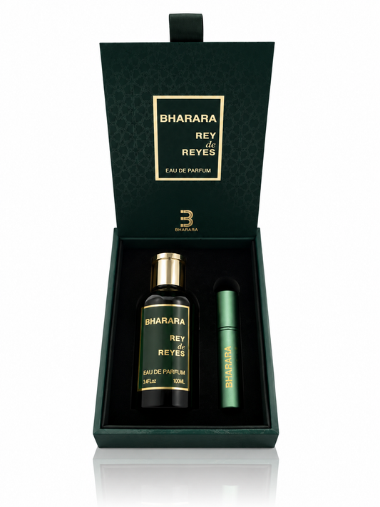 Bharara Rey de Reyes Eau de Parfum 100ml for Men – Bergamot, Lavender & Sandalwood | K'aromas